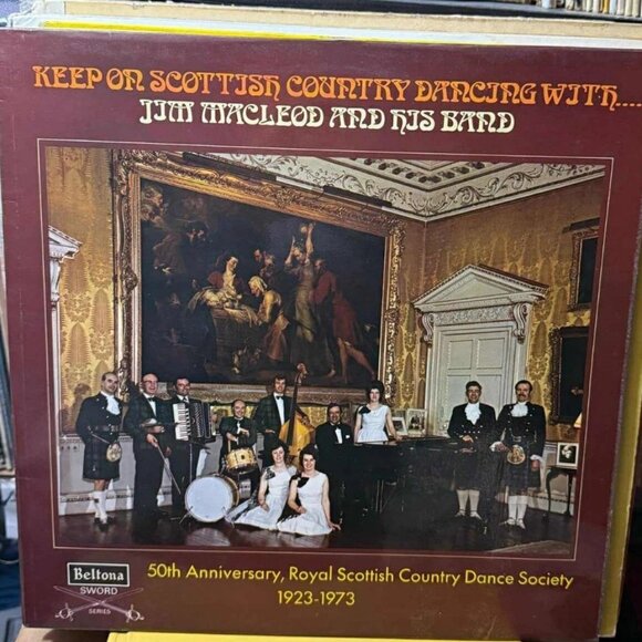Jim MacLeod And His Band* – Keep On Scottish Country Vinyl Record VG+ AB129 - Picture 1 of 2